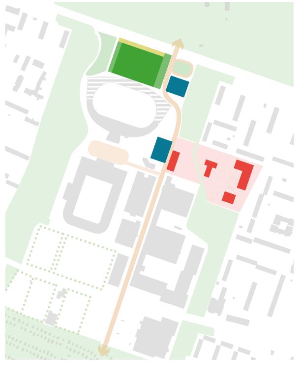 FÖRSLAG ETAPPER Etapp 1 (ca 2020-2021) Malmö idrottsgrundskola Sporthall Eric