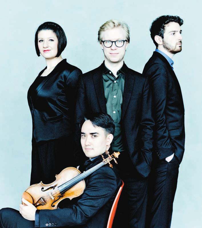 MARMEN QUARTET BEETHOVEN-CYKELN Marmen Quartet är en av Europas mest framträdande unga stråkkvartetter.