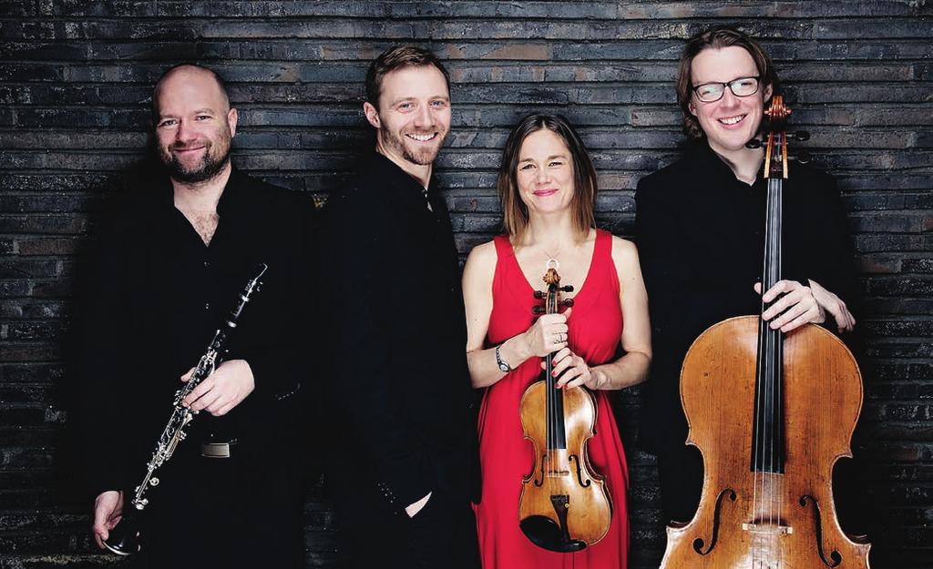MESSIAEN QUARTET COPENHAGEN TIDENS ÄNDE Messiaen Quartet Copenhagen bildades 2018 och har sin bas i Köpenhamn.
