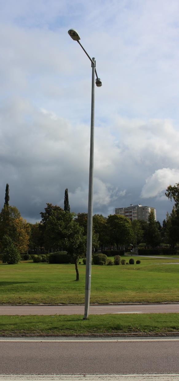 BELYSNING Trafikverket och Örnsköldsviks Kommun har befintlig belysning. Det är kommunal belysning längs GC-väg norr om korsningen.