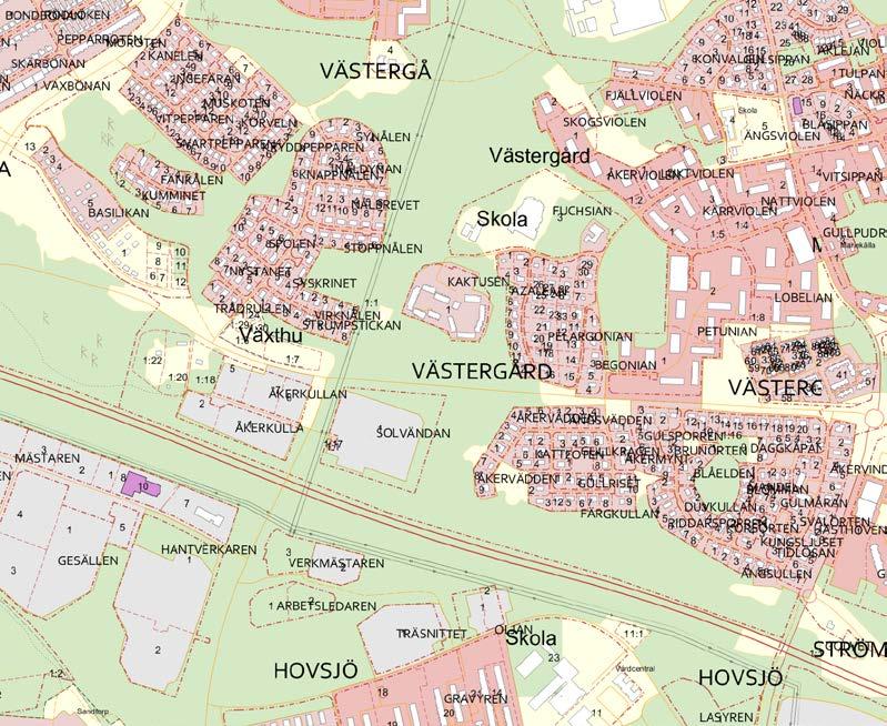 Samhällsbyggnadskontoret PLANBESKRIVNING Ändring av del av Detaljplan för kv Solvändan m m inom Västergård i Södertälje