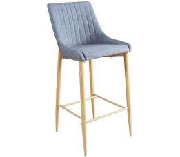 mörkgrå Plaza barstol 17704-440 Ek-look metall, ljusgrå