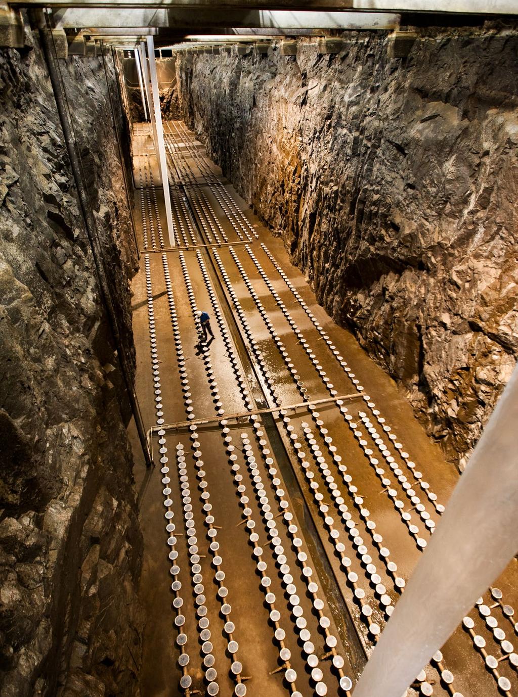 Membrankassetten som installeras i