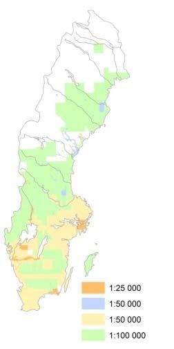 Faktorer som vattnets strömningshastighet, vågpåverkan och morfologi, vilka är avgörande för de faktiska erosionsförhållandena, beaktas ej.