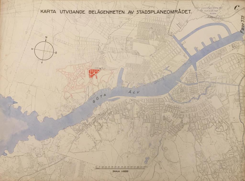 För 100 år sedan var det sammanhängande gatunätet den första och viktigaste utgångspunkten (översiktskarta 1911) Stadsingenjörskontoret = 1932 enbart 4 personer som ansvarade för alla planfrågor