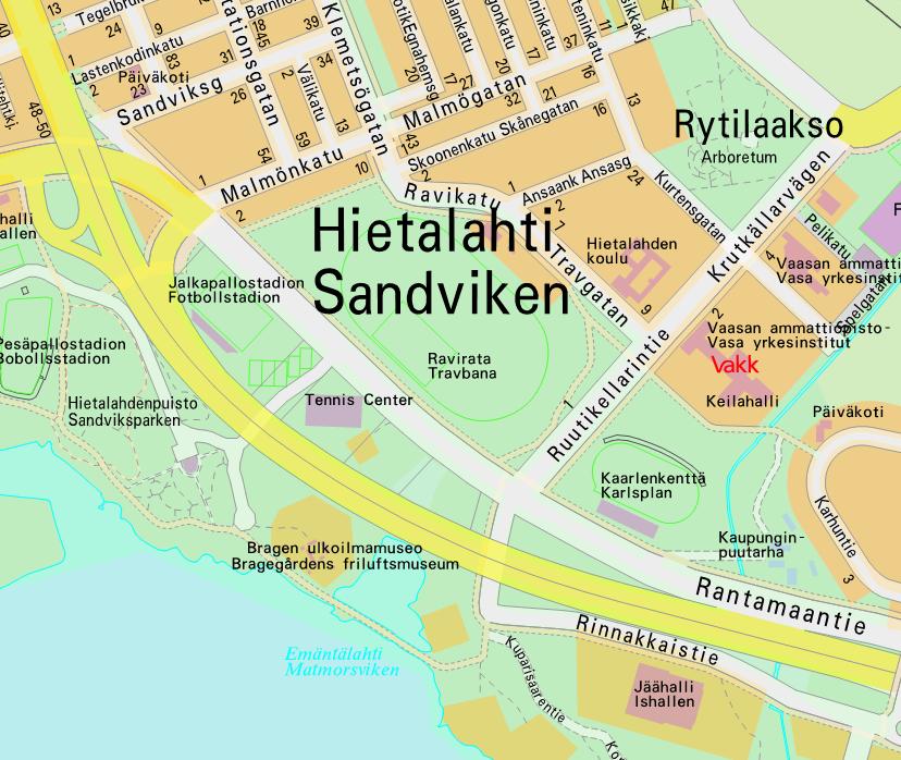 1.2 Planområdets läge Detaljplaneändringsområdet är beläget i stadsdel 17