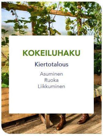 Små försök efterslystes 05 08/2017 500 5 000 euro/försök 100 000 euro sammanlagt för småskaliga försök Cirkulär ekonomi Livsmedel, uppehälle eller transport