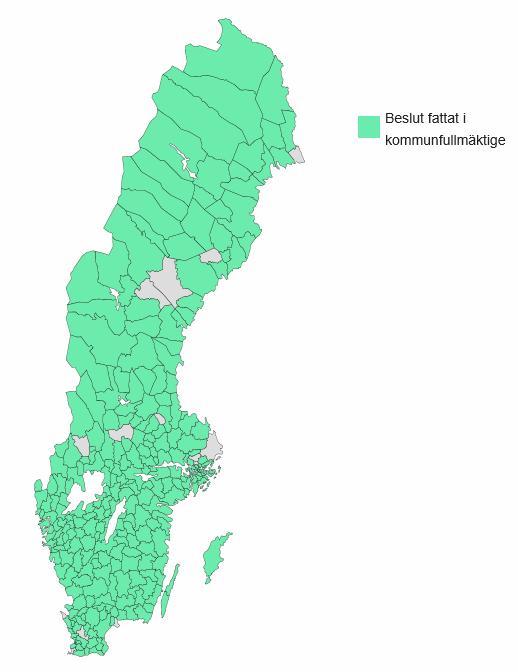 SKL och kommunerna har gått in som