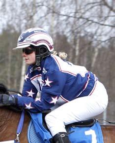 100409 Sharp Launcher tog andra raka Sharp Launcher och Viktoria Strand Jörgensen trivs ypperligt tillsammans. På Solvalla idag tog duon andra raka segern.