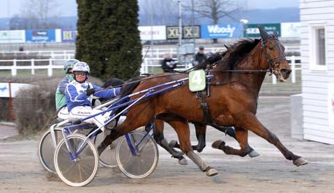 100423 Åsundens Gigant störst på Romme Åsundens Gigant har verkligen hittat stilen hos Leif Witasp. Idag tog sjuåringen årets andra seger på ett imponerande sätt.