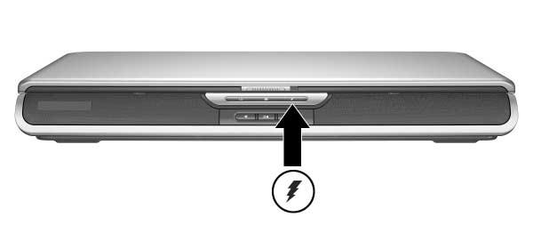 Batterier Ladda ett batteri Batteriet laddas automatiskt när notebook-datorn är ansluten till extern ström via en nätadapter.