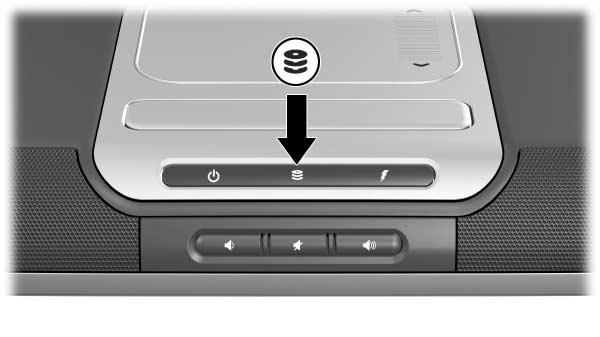 Enheter Använda lampan för IDE-enheten IDE (Integrated Drive Electronics)-lampan tänds när den interna hårddisken eller en optisk enhet används.