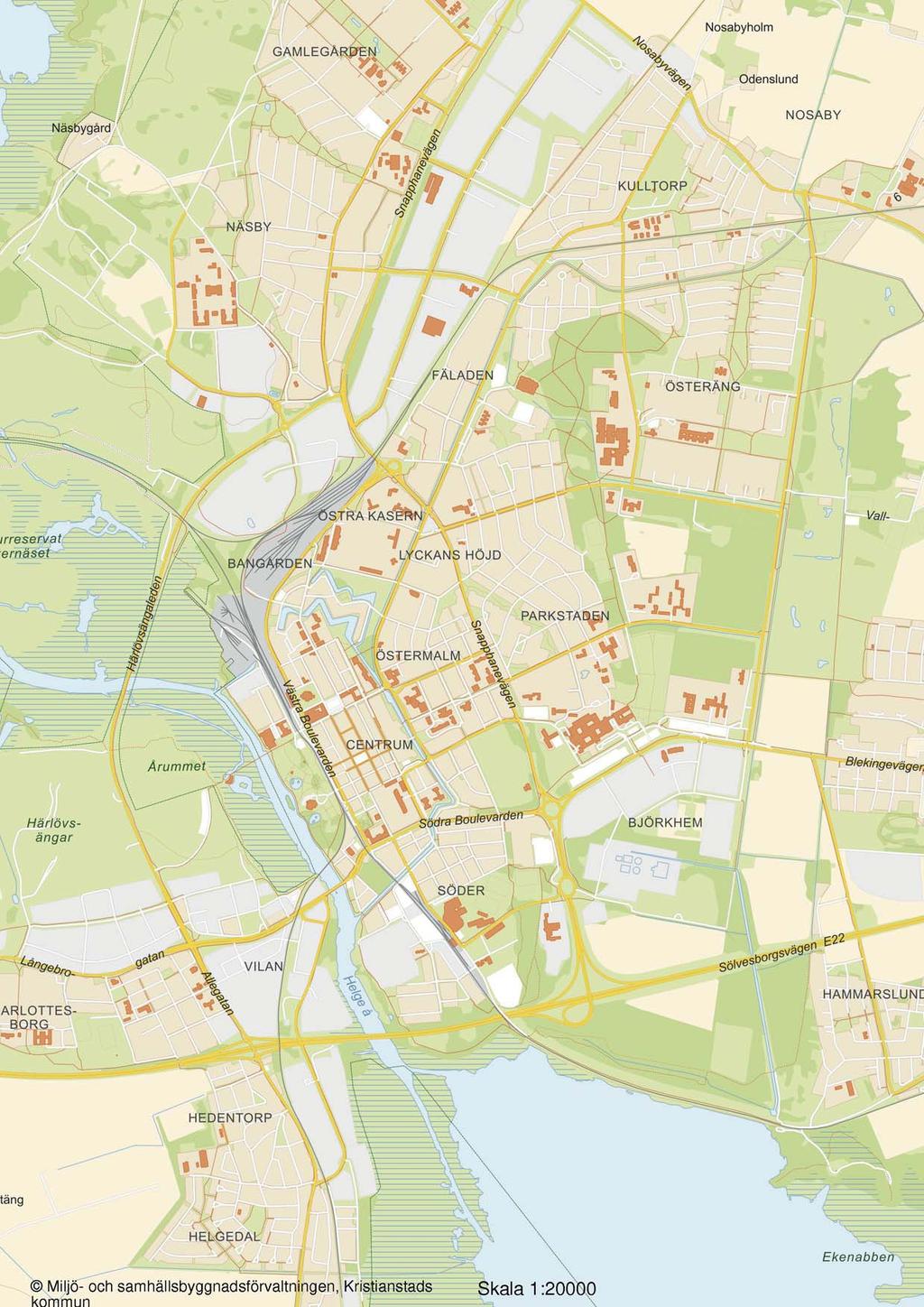 Zonindelning Efterfrågan på parkering ser olika ut i kommunen beroende på bland annat tillgång till service, kollektivtrafik och bra cykelvägar.