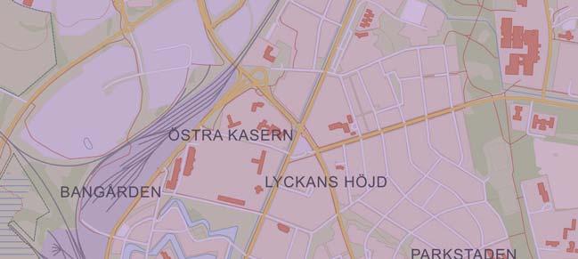 Zon 1 Zon 2 ZON 2- INNERSTADEN OCH CENTRALA ÅHUS Innerstaden omfattar områdena Östermalm, Lyckans Höjd, Östra Kasern, Söder, Udden Egna Hem/ Parkstaden,Sommarlust, Långebro samt även