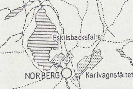 År 1900 redovisas brytningen i gruvorna var för sig och i den stora järnmalmsinventeringen som Felix Tegengren avlämnade 1912 ( Järnmalmstillgångarna i Mellersta och Södra Sverige, utredning