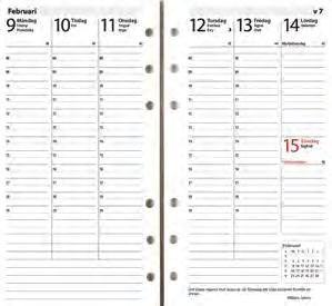 Systemkalendrar Regent systemkalender Systemkalender med allt du kan behöva.