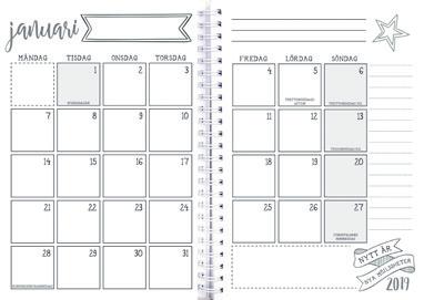 Temakalendrar/Specialkalendrar Doodle II Kalendern