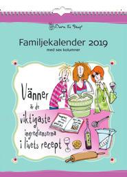 Väggkalendrar Familjekalender TrendArt Kalender med fem kolumner för