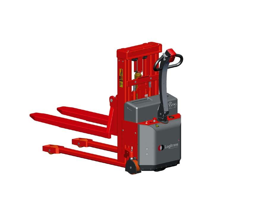 Logifex Mini kan anpassas ti den enskide användaren. Handtagets ergonomiskt riktiga greppvinkar ger användaren ett avsappnat grepp. Den åga bygghöjden ger fri sikt.