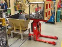 Produkt (mått i mm) LT 1001TE LT 1001TES Kapacitet i kg 1000 Höjd, titad h t 750-950 Lyfthöjd h 3 275 Gaffeängd 800/1150* Bygghöjd m.