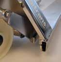 PANTHER INOX PLUS / PANTHER INOX Tekniska specifikationer Den rostfria pavagnen finns i två modeer: Inox Pus: Syrafast