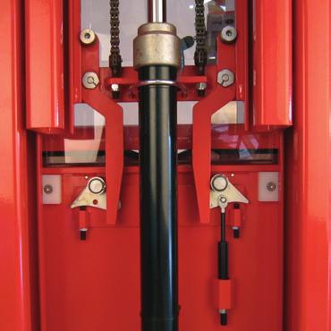 Över 730/850 mm yft: 3/4 km/h Pumpmotor översta gaffar Låg egenvikt betyder bättre utnyttjande av kapaciteten av astbiens bakgaveyft.