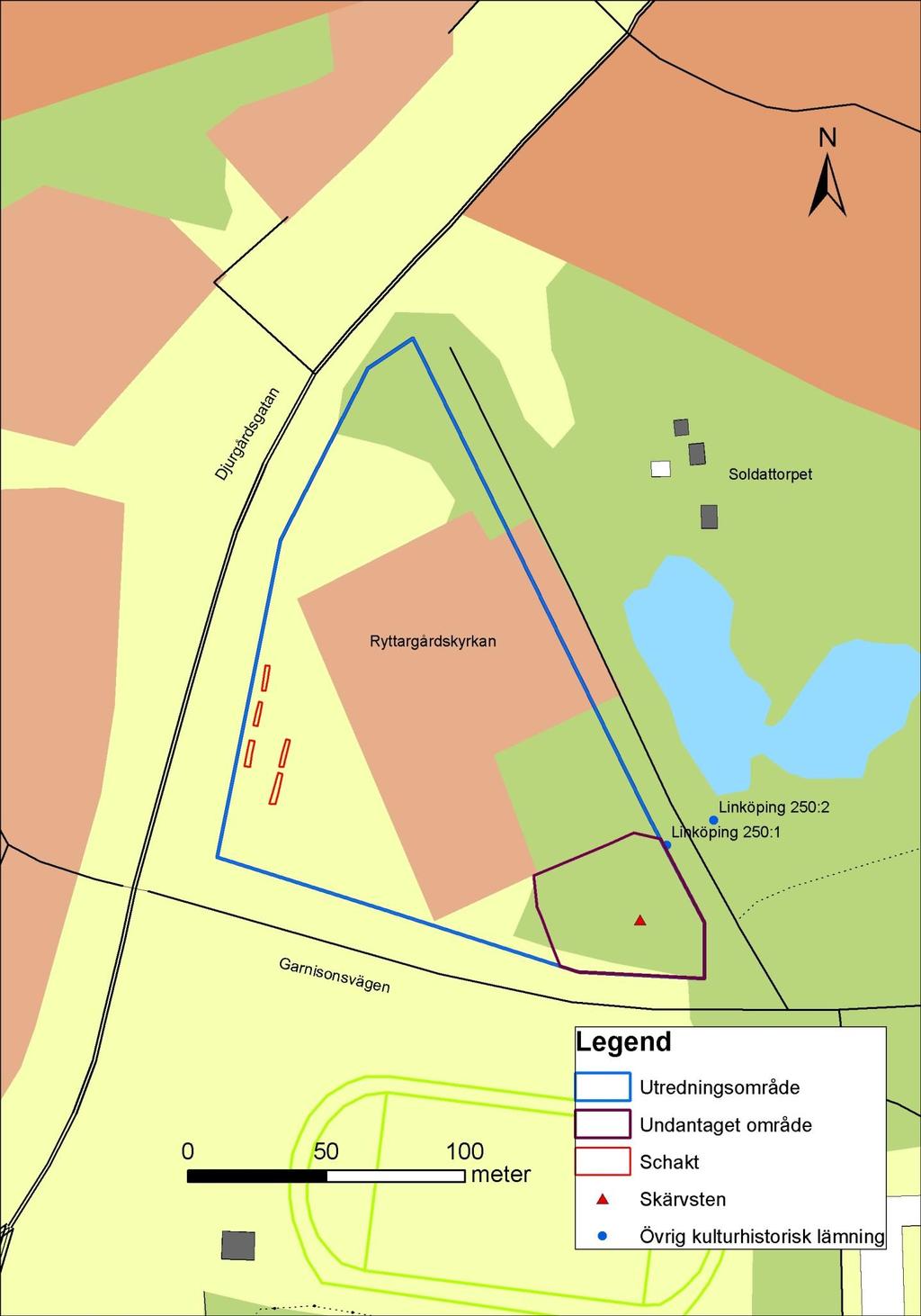 8 Grenadjärsparken och Ryttargårdskyrkan Figur 2.