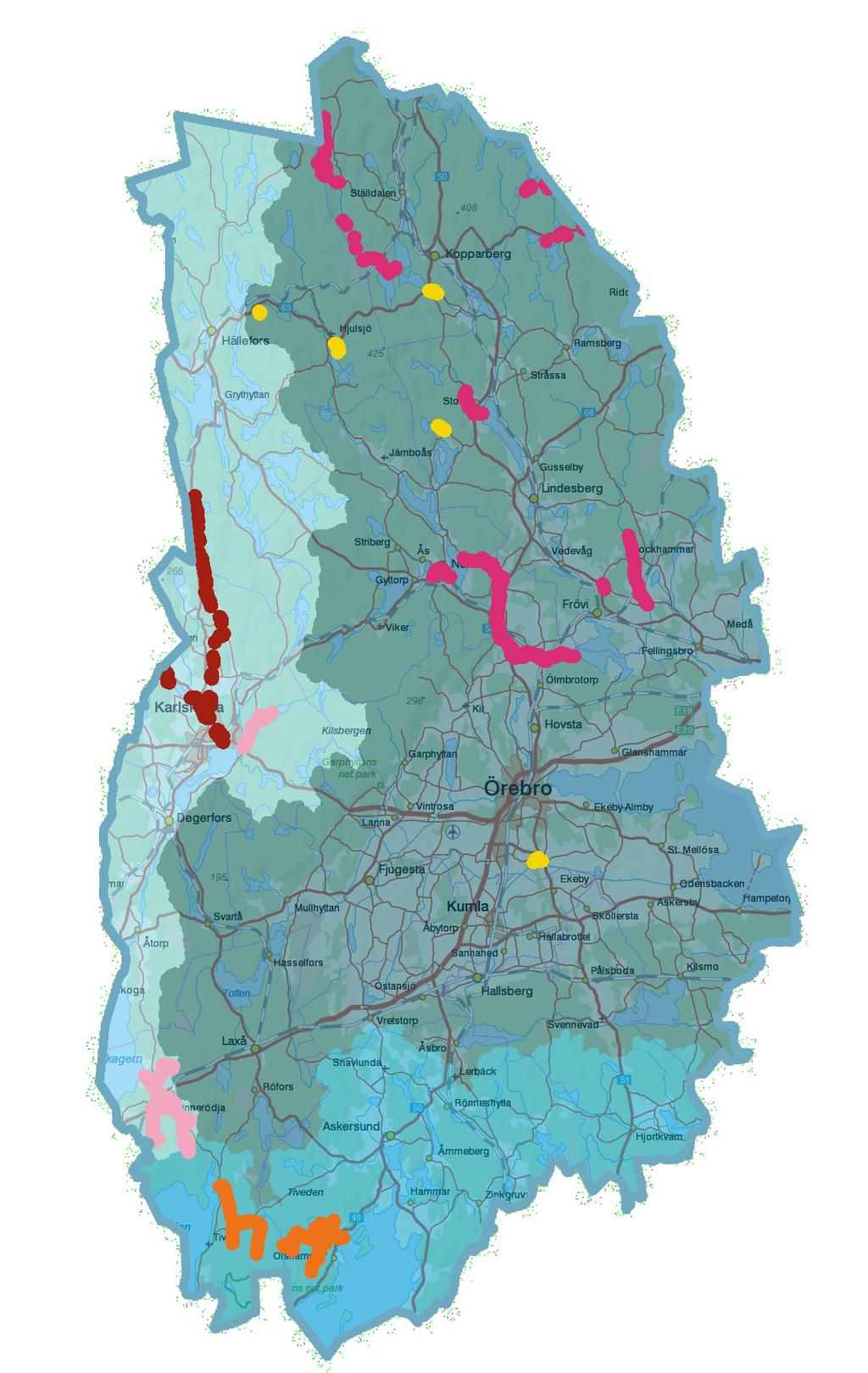 Kulturmiljöinventeringar längs vattendrag i Örebro län 2010 Timsälven och Trösälven