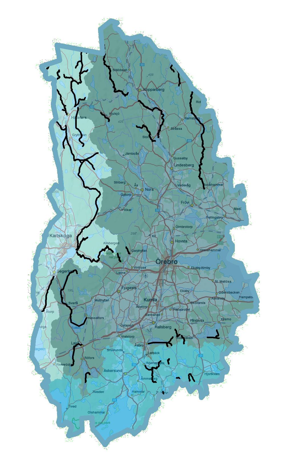 2012 2013 Metodstudie med GIS-analys och efterföljande inventering i fält.