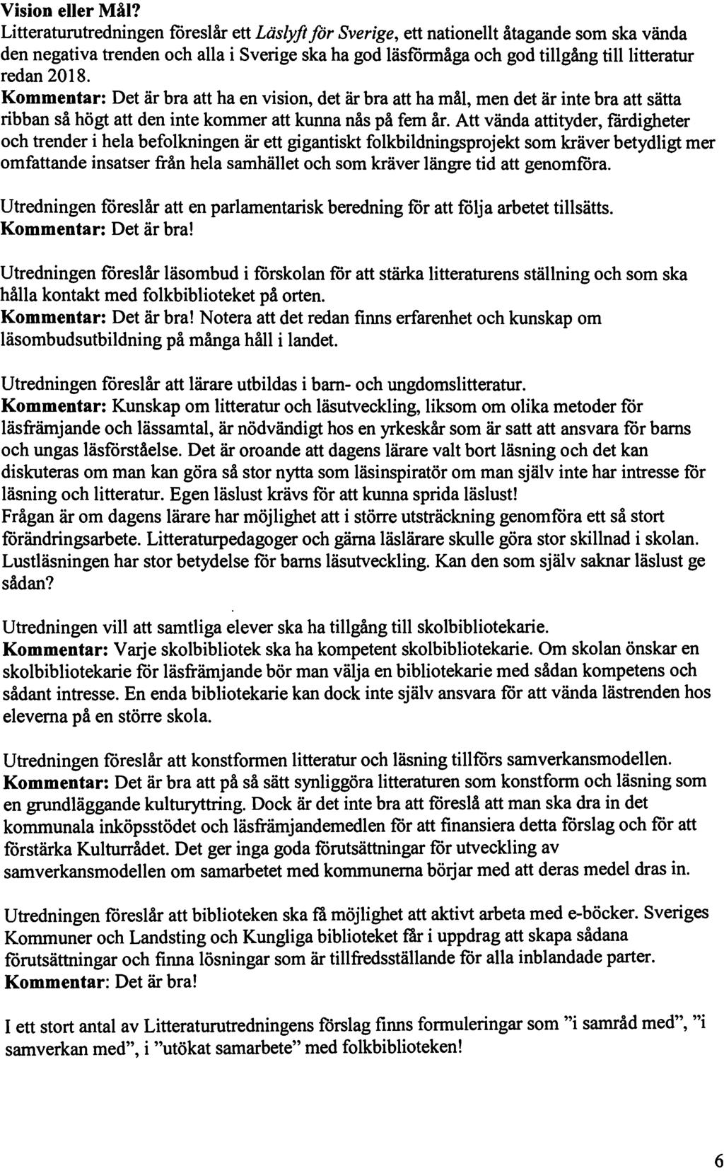 Vision eller Mål?