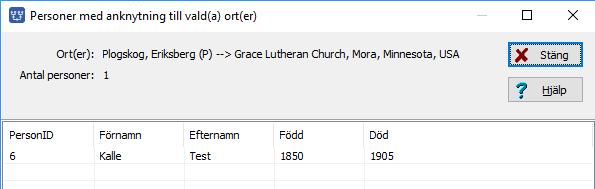 Kartfunktionen i Disgen 2018, Studiehandledning Del 1 49 Peka på en linje och vänsterklicka. Se vad som händer.