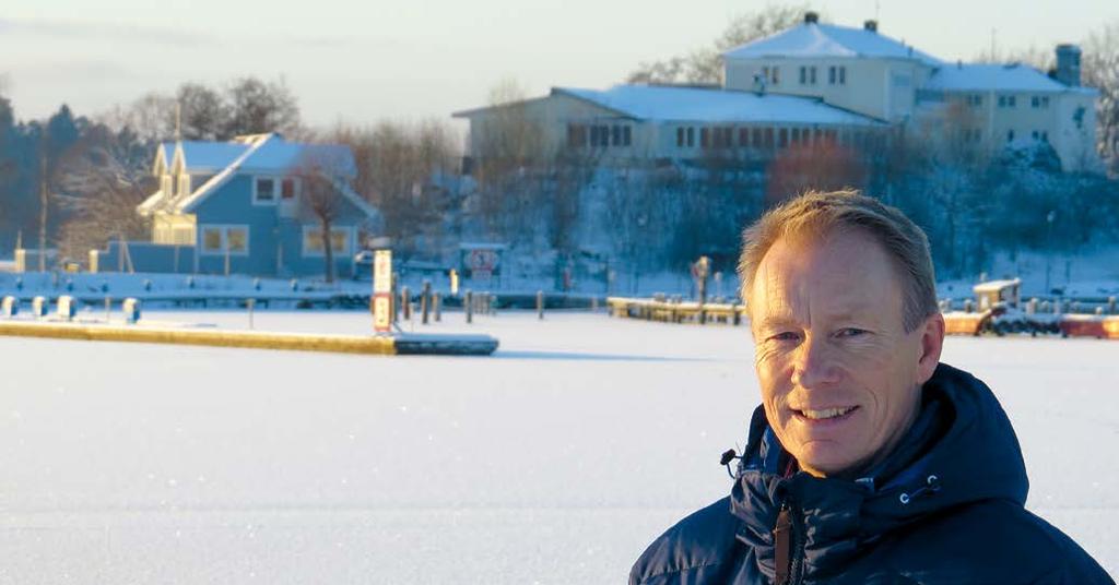 Vid Rodret Vintern har hittills varit mestadels mild och blåsig men det har också varit korta perioder av lite kallgrader och snö om vartannat.