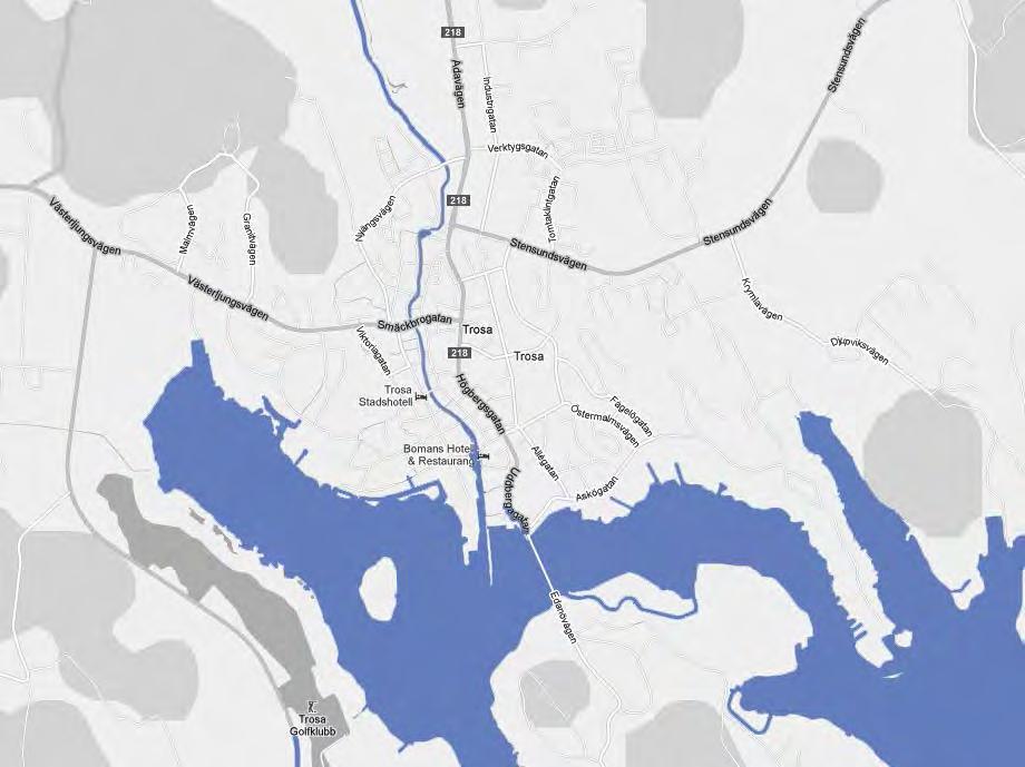 Detaljplan för Bostäder vid Sjölundavägen Datum Trosa kommun 2016-10-25 för hela planområdet. Någon ytterligare behovsbedömning bedöms inte behöva göras.