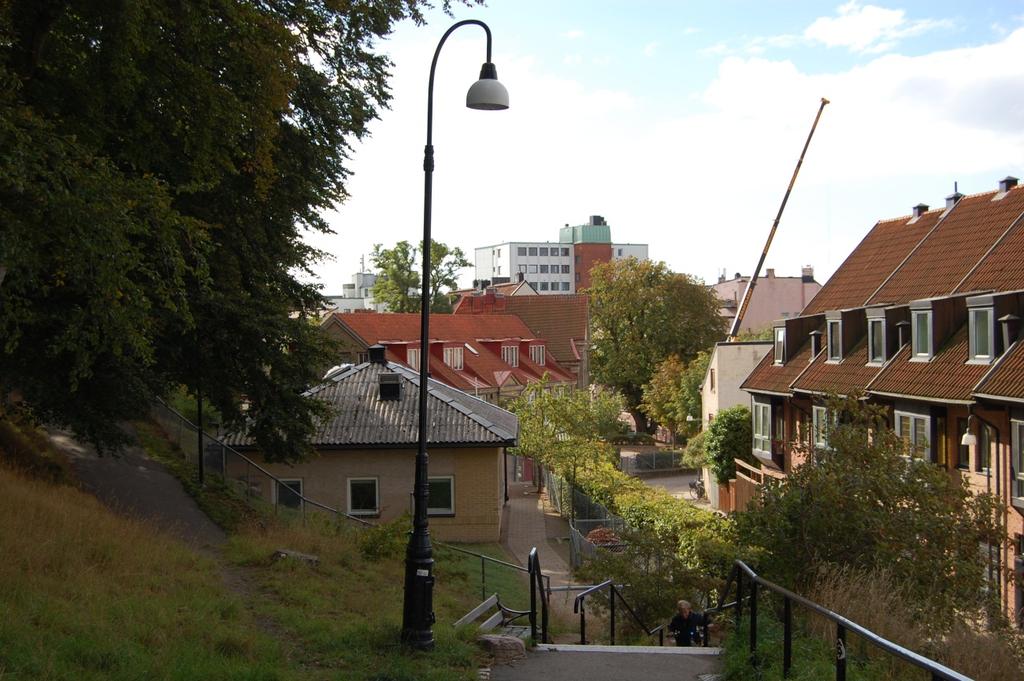 Mitt emot huset ligger Stadsteatern och Norra hamnen.