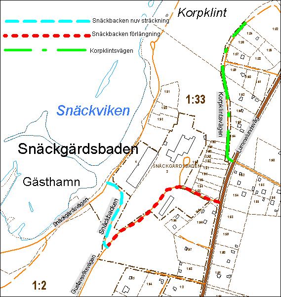 3. Stadsarkitektkontoret underrättar berörda fastighetsägare och instanser om beslutet. Sökanden har inkommit med en förfrågan om adresser vid Snäck.