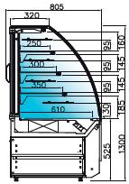 spec. ingår Magnetlås - håller dörrarna i öppet läge /dörr 750:- Multiplexpanel lackad FOREX (14mm) /st 2 600:- Gavlar i lackerad metall (3mm) /2st 2 300:- Hjul /4st 1 300:-