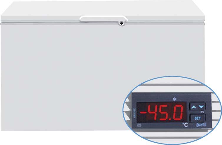 Frysboxar och frysgondoler Lab Line lågtemperaturfrys UNI / -45 C UNI lågtemperaturfrysboxar till -45 C. Digital styrning med akustiskt temperaturlarm. Elektronisk termostat.