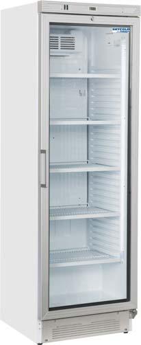 Kylskåp och frysskåp Exponeringsskåp kyl TKG 390 och frys TNG 390 Exponeringskylskåp TKG 390 och TKG 390C (med ljuslåda), med fläktkyla är idealiska för