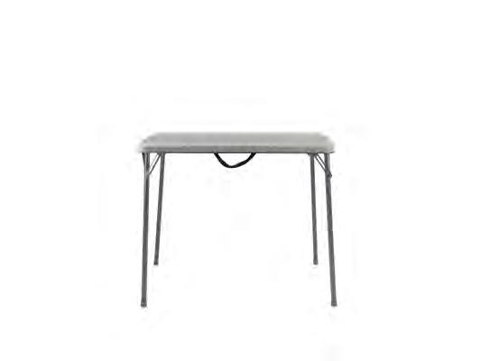 Stabilt bord med låg vikt GoCamp Facilius är ett stabilt bord med stålstativ och