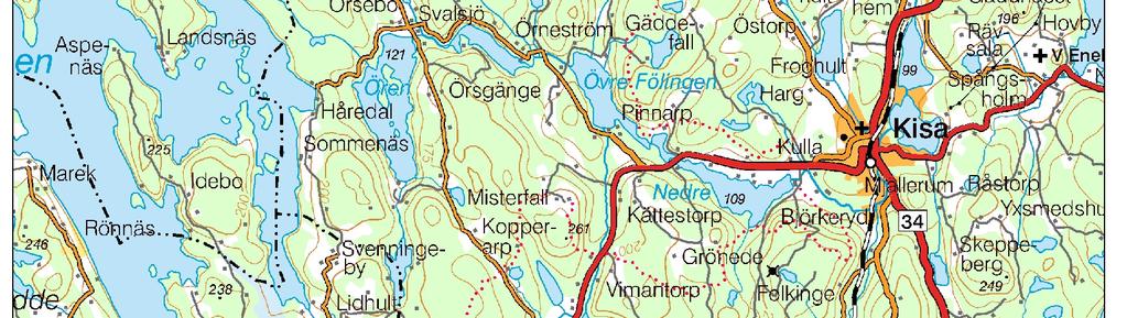 tallskogsdominerade höjder, bördiga sluttningar och svackor med