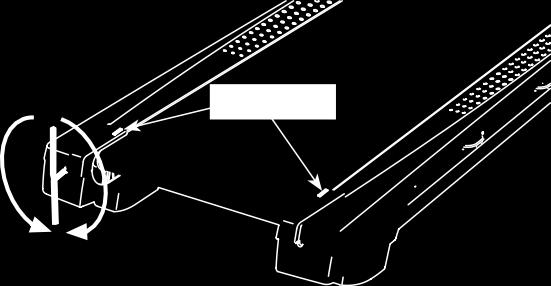 )om löpbandet inte är centrerat, ta först ur nyckeln och DRA UR STRÖMKABELN. Om löpbandet har dragits åt vänster använder du insexnyckeln för att skruva vänster valsbult ett halvt varv medurs.