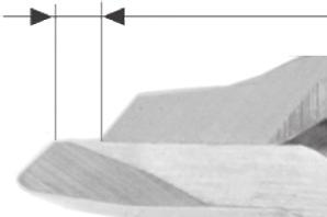 Fig. 9 MÄRK Arbeta bara med välskärpta skärknivar, byt ut slöa knivar eller knivar som saknar tänder.