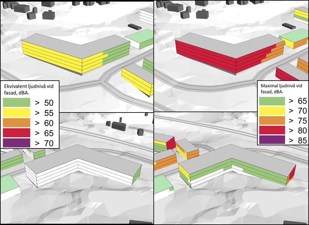 6.5 Nivå på Vårdboende I nära anslutning till den centrala lokalgatan samt förskolan planeras ett vårdboende.