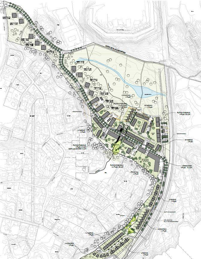 1 Underlag Planritning från Equator Arkitektur, feb 2018 Trafikuppgifter erhållna från Huddinge Kommun och Trafikverket Fastighetskarta och laserdata med höjder erhållen från Metria 2 Bakgrund