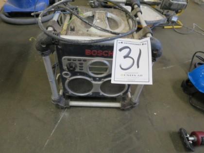 Radio Bosch 1494-031 Avslut: