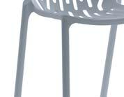 Färg: Svart Stativ: Plast i polypropylen Magaluf är en snygg, stapelbar och formgjuten plaststol som passar utmärkt till utbildningar, konferenser, restauranger, lunchrum, mässor och event.