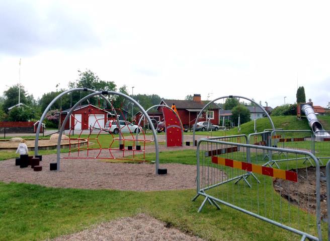 Arbetet med exploatering av ett nytt bostadsområde med 26 sjönära tomter vid norra Sjöhagen är inne i sitt slutskede.