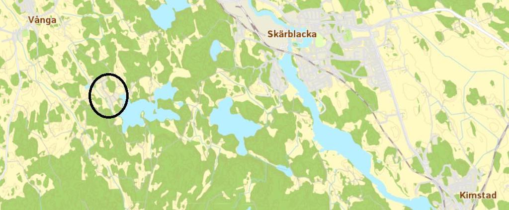 4 (10) 3 Befintliga förhållanden 3.1 Beskrivning av området Området Sund, med en areal på ca 30 ha, är beläget ca 2 km sydost om Vånga vid sjön Horken. Detaljplaneområdet Vånga Prästgård 1:10 m.fl.