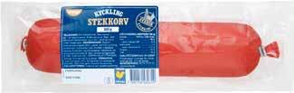 Kycklingstekkorv Coop, 600 g,