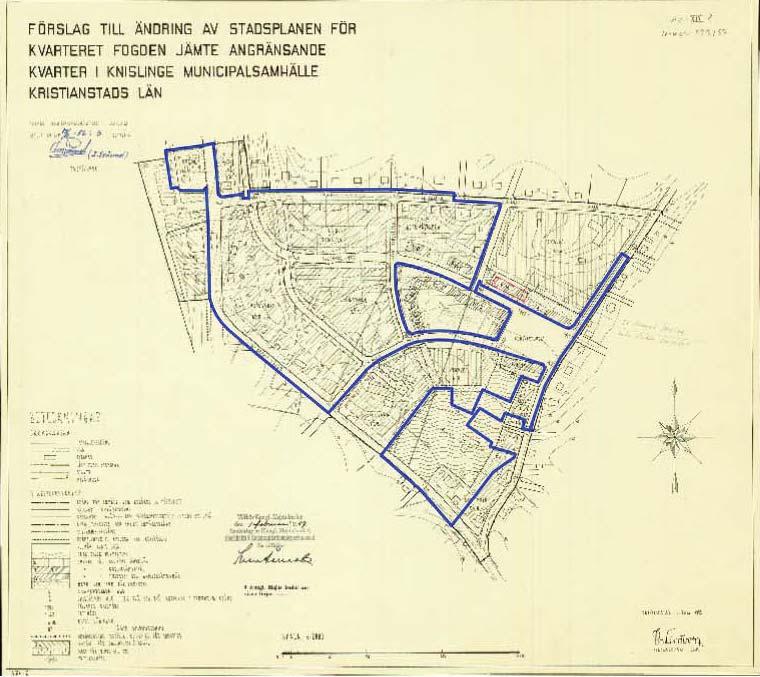 DETALJPLANER I gällande detaljplan 11-KNS-225/57 från 1957 är marken avsatt som allmän platsmark.